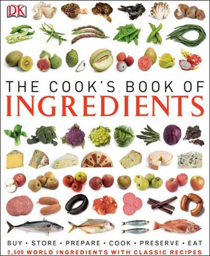 cooks book of ingredients