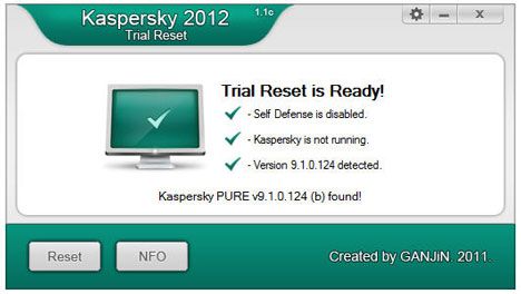 kaspersky trial resetter
