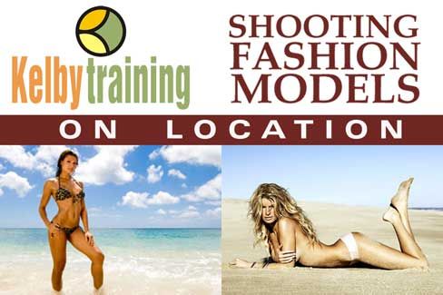 kelby shooting fashion models on-location