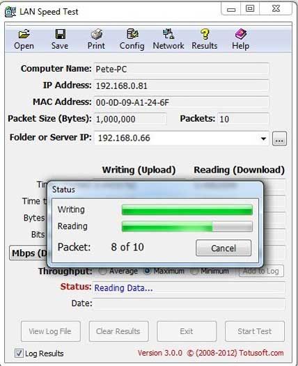 Lan Speed Test
