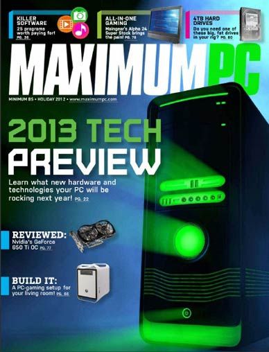maximum PC Holiday 2012