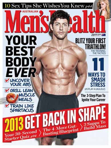 Mens Health Australia Jan 2013