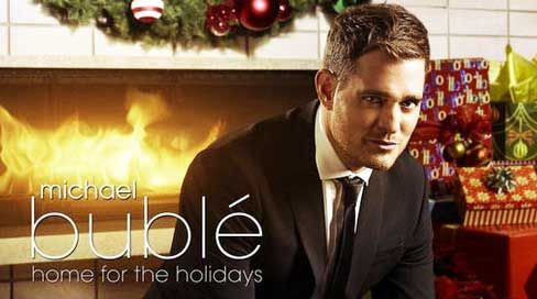 michael buble home for rthe holidays