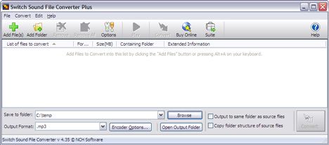 nch switch sound file converter 5.1 serial