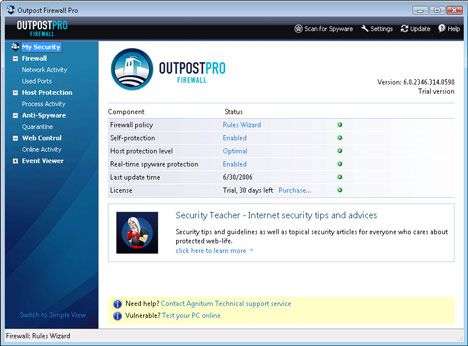 outpost firewall pro