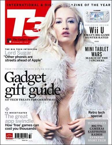 T3 Magazine UK Christmas 2012
