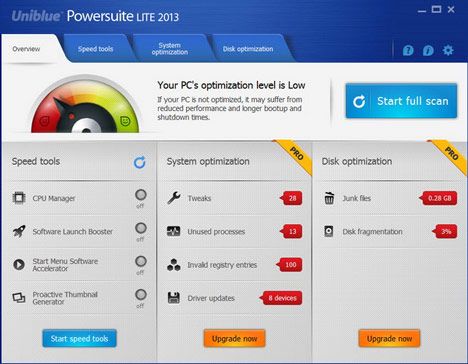 uniblue powersuite