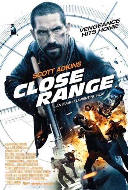 at close range