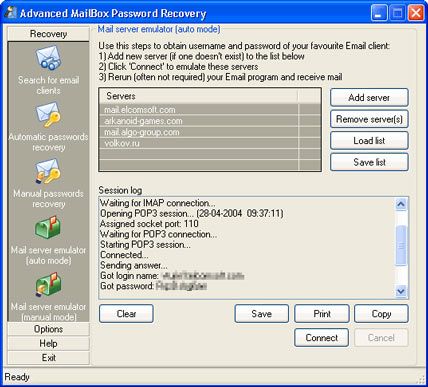 advanced mailbox password recovery