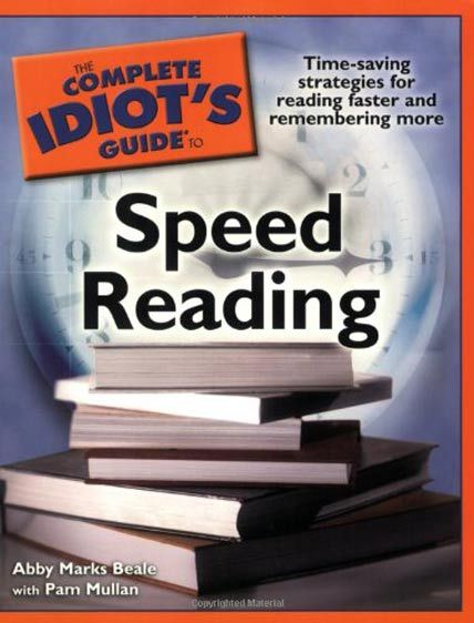 complete idiots guide to speed reading
