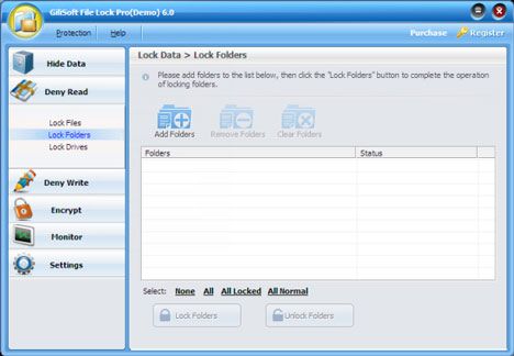 gilisoft folder lock