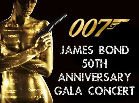 james bond 50th anniversary gala concert