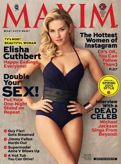 Maxim USA March 2013