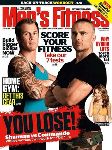 Mens Fetness Australia April 2013