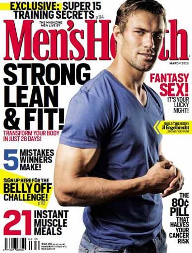 Mens Health SAfrica March 2013
