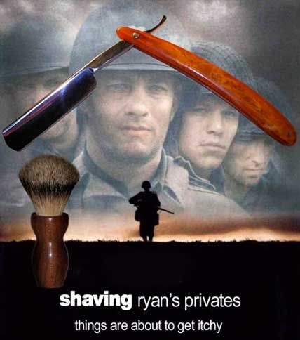 shaving ryans privates