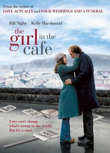 the girl in the cafe