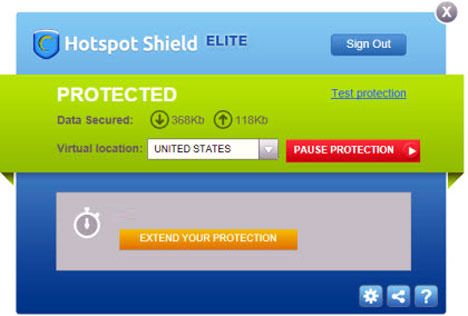 hotspot shield free elite account