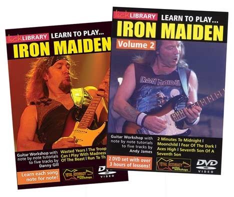 lick library iron maiden