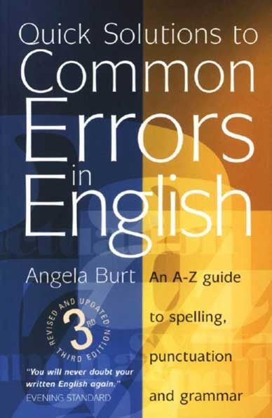 Quick Solutions to Common Errors
