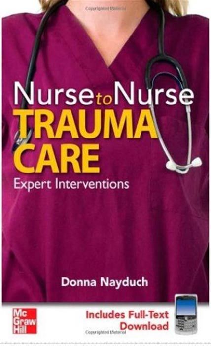 nurse to nurse trauma