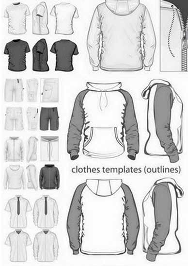 vector clothes