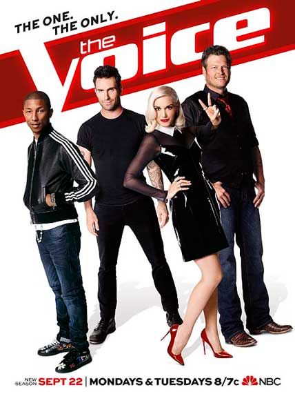 the  voice us