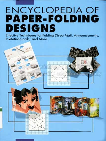 encyclopedia of paper folding designs