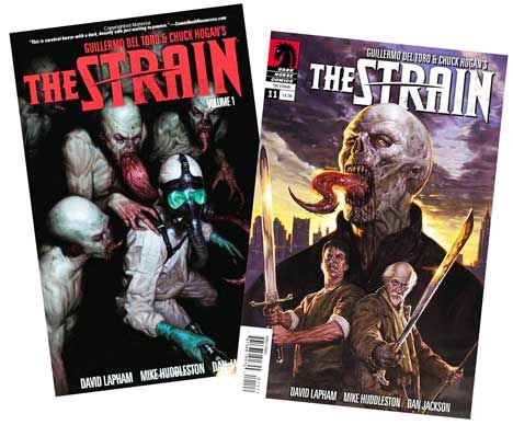 the strain comic books