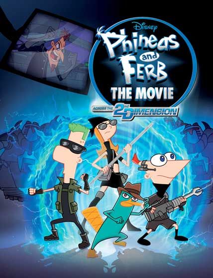 phineas and ferb across the second dimension