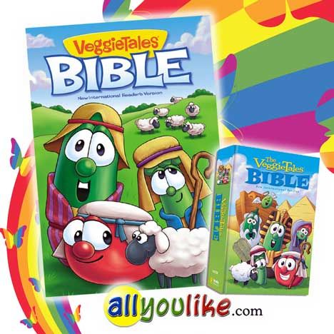 veggie tales bible story collection