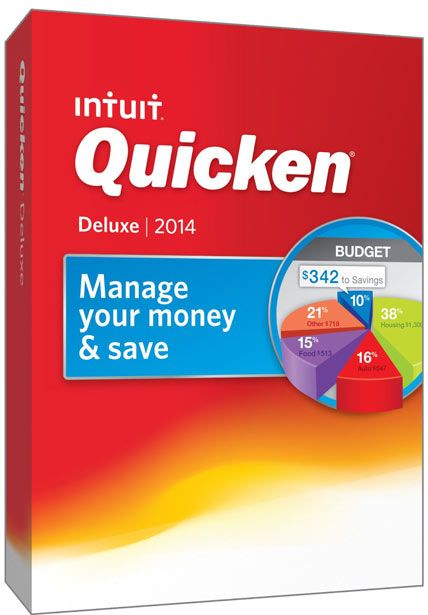 intuit quicken deluxe 2014