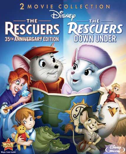 the rescuers and the rescuers down under
