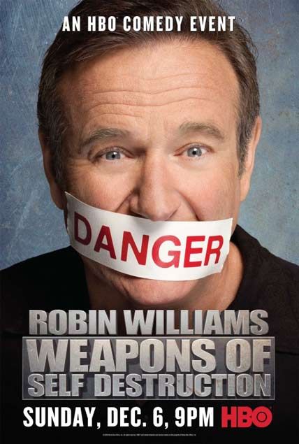robin williams weapon of self destruction