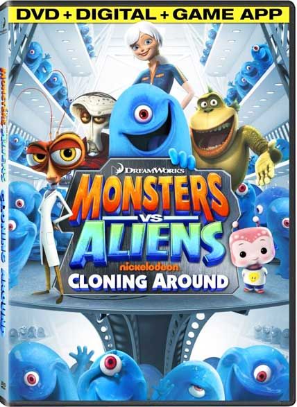monsters vs aliens cloning around