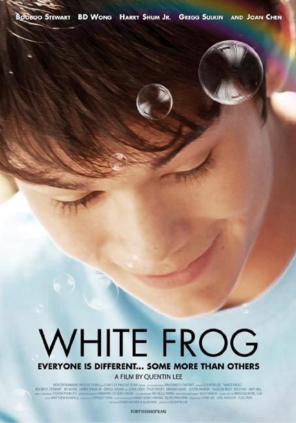 white frog