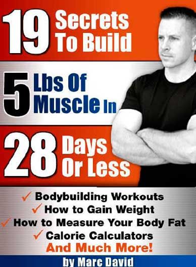19 secrets to build huge muscles