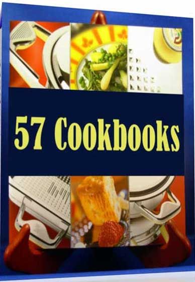 57 cookbooks