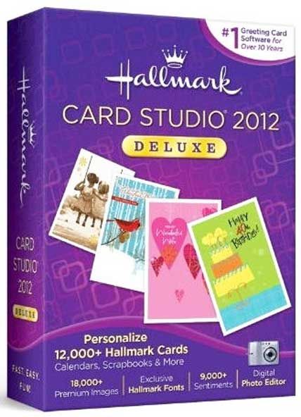 hallmark card studio 2012 deluxe