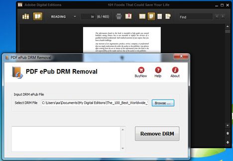 pdf epub drm removal