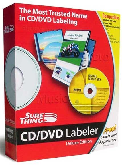surething cd dvd labeler