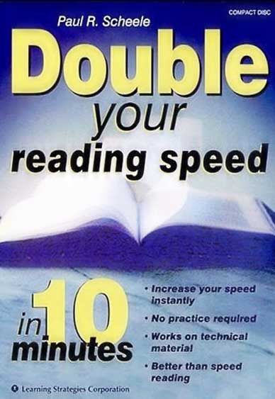 double your reading speed