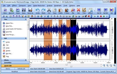 av audio editor