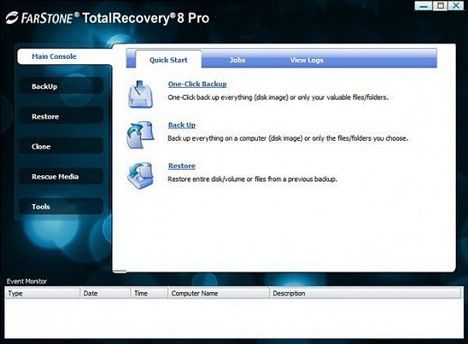 farstone total backup recovery