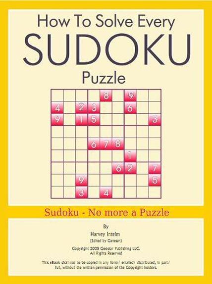 how to solve evey sudoku puzzle