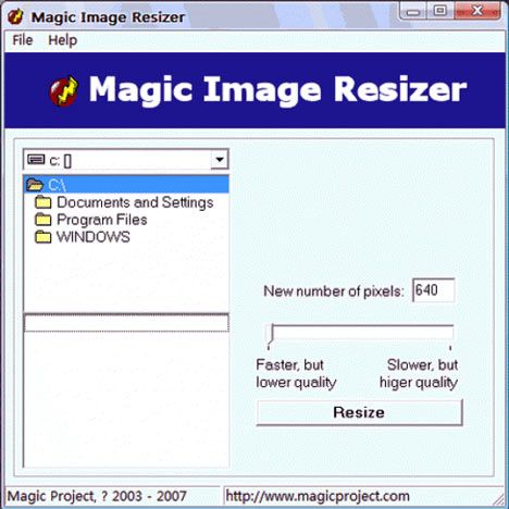 magic image resizer