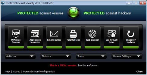 trustport internet security