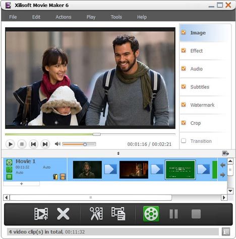 xilisoft movie maker