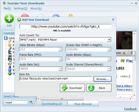 music downloader from youtube