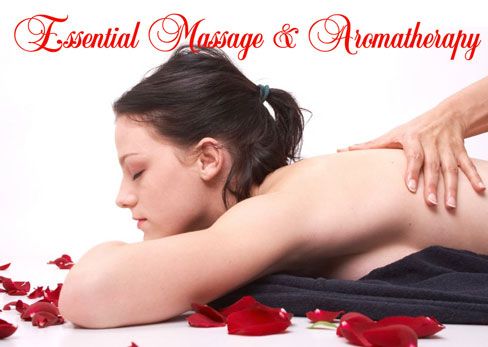 essential massage and aromatherapy